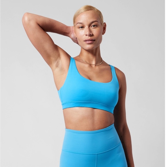 Athleta Other - Athleta Exhale Bra, XS D-DD, Santorini Blue